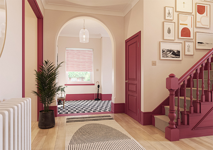 Ombre Stripes, Shell - Twist&Fit Roller Blind - Image 7